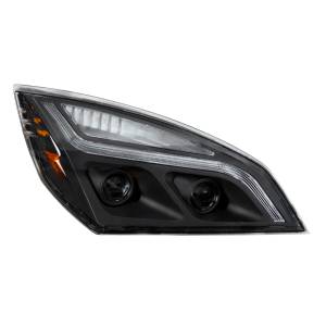 UNITED PACIFIC - UNITED PACIFIC - 35822 - FARO DE PROYECCIÓN LED NEGRO CON LUZ DE POSICIÓN LED PARA FREIGHTLINER CASCADIA- PASAJERO 2018-2024 - Image 3