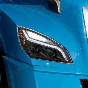 UNITED PACIFIC - UNITED PACIFIC - 35822 - FARO DE PROYECCIÓN LED NEGRO CON LUZ DE POSICIÓN LED PARA FREIGHTLINER CASCADIA- PASAJERO 2018-2024 - Image 8