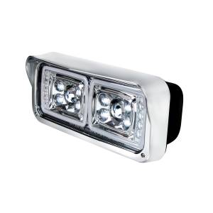 UNITED PACIFIC - UNITED PACIFIC - 35823 - FARO DE PROYECCIÓN "CROMADO" DE 10 LED DE ALTA POTENCIA CON SEÑAL DE GIRO LED Y BARRA DE LUCES DE POSICIÓN - CONDUCTOR - Image 4