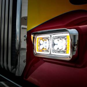 UNITED PACIFIC - UNITED PACIFIC - 35823 - FARO DE PROYECCIÓN "CROMADO" DE 10 LED DE ALTA POTENCIA CON SEÑAL DE GIRO LED Y BARRA DE LUCES DE POSICIÓN - CONDUCTOR - Image 5