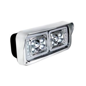 UNITED PACIFIC - UNITED PACIFIC - 35824 - FARO DE PROYECCIÓN "CROMADO" DE 10 LED DE ALTA POTENCIA CON SEÑAL DE GIRO LED Y BARRA DE LUCES DE POSICIÓN - PASAJERO - Image 4