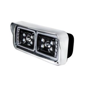 UNITED PACIFIC - UNITED PACIFIC - 35825 - FARO DE PROYECCIÓN "BLACKOUT" DE 10 LED DE ALTA POTENCIA CON SEÑAL DE GIRO LED Y BARRA DE LUCES DE POSICIÓN - CONDUCTOR - Image 4