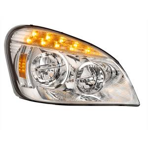UNITED PACIFIC - 35832 - FARO LED CROMADO PARA FREIGHTLINER CASCADIA 2008-2017 - PASAJERO