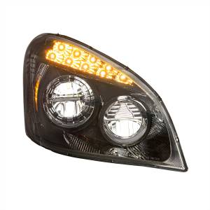 UNITED PACIFIC - UNITED PACIFIC - 35834 - FARO LED NEGRO PARA FREIGHTLINER CASCADIA 2008-2017 - PASAJERO - Image 3
