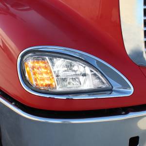 UNITED PACIFIC - UNITED PACIFIC - 35846 - FARO LED CROMADO PARA FREIGHTLINER COLUMBIA 2001-2020 - PASAJERO - Image 6
