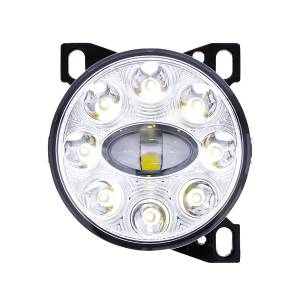 UNITED PACIFIC - UNITED PACIFIC - 35855 - LUZ ANTINIEBLA DE PROYECTOR DE 9 LED CON LUCES DE POSICIÓN LED PARA PETERBILT 579/587 Y KENWORTH T660 - CROMADO - Image 2