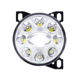 UNITED PACIFIC - UNITED PACIFIC - 35855 - LUZ ANTINIEBLA DE PROYECTOR DE 9 LED CON LUCES DE POSICIÓN LED PARA PETERBILT 579/587 Y KENWORTH T660 - CROMADO - Image 3