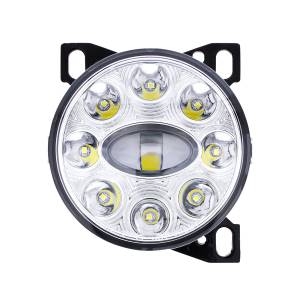 UNITED PACIFIC - UNITED PACIFIC - 35855 - LUZ ANTINIEBLA DE PROYECTOR DE 9 LED CON LUCES DE POSICIÓN LED PARA PETERBILT 579/587 Y KENWORTH T660 - CROMADO - Image 4