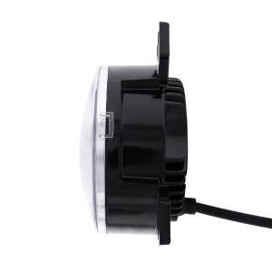 UNITED PACIFIC - UNITED PACIFIC - 35855 - LUZ ANTINIEBLA DE PROYECTOR DE 9 LED CON LUCES DE POSICIÓN LED PARA PETERBILT 579/587 Y KENWORTH T660 - CROMADO - Image 9