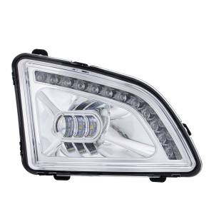 UNITED PACIFIC - UNITED PACIFIC - 35858 - LUZ ANTINIEBLA PROYECTOR CROMADA DE 18 LED CON LUZ DE POSICIÓN PARA VOLVO VNL 2018-2024 - PASAJERO/DERECHO - Image 2