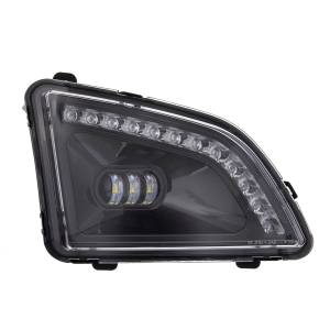 UNITED PACIFIC - UNITED PACIFIC - 35860 - LUZ ANTINIEBLA PROYECTOR NEGRA DE 18 LED CON LUZ DE POSICIÓN PARA VOLVO VNL 2018-2024 - PASAJERO/DERECHO - Image 2
