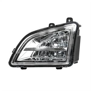 UNITED PACIFIC - UNITED PACIFIC - 35861 - LUZ ANTINIEBLA Y CONDUCCIÓN LED CROMADA PARA VOLVO VNL 2018-2024 - CONDUCTOR - SERIE DE COMPETENCIA - Image 2