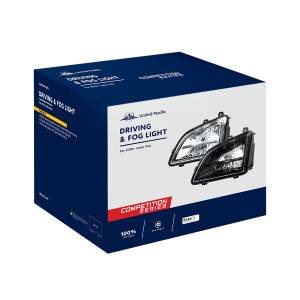 UNITED PACIFIC - UNITED PACIFIC - 35861 - LUZ ANTINIEBLA Y CONDUCCIÓN LED CROMADA PARA VOLVO VNL 2018-2024 - CONDUCTOR - SERIE DE COMPETENCIA - Image 7