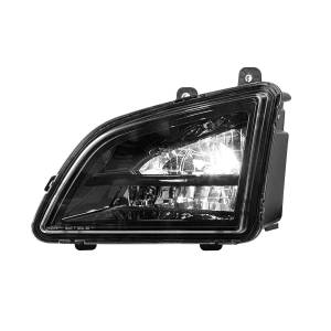 UNITED PACIFIC - 35863 - LUZ ANTINIEBLA Y CONDUCCIÓN LED NEGRA PARA VOLVO VNL 2018-2024 - CONDUCTOR - SERIE DE COMPETENCIA