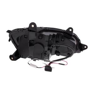 UNITED PACIFIC - UNITED PACIFIC - 35881 - FARO LED NEGRO CON SEÑAL DE GIRO SECUENCIAL Y BARRAS DE LUCES DE POSICIÓN PARA KENWORTH T660 2008-17 - CONDUCTOR - Image 5