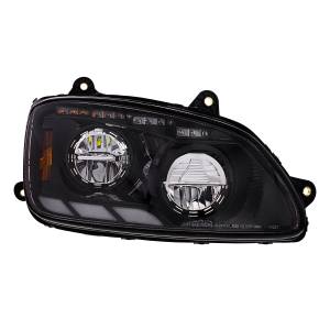 UNITED PACIFIC - UNITED PACIFIC - 35882 - FARO LED NEGRO CON SEÑAL DE GIRO SECUENCIAL Y BARRAS DE LUCES DE POSICIÓN PARA KENWORTH T660 2008-17 - PASAJERO - Image 3