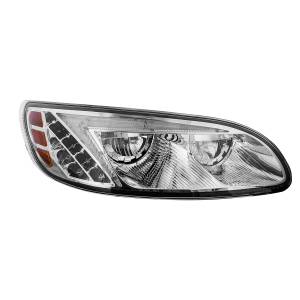 UNITED PACIFIC - UNITED PACIFIC - 35884 - FARO LED CROMADO PARA PETERBILT 386 (2005-2015) Y 387 (1999-2010) - PASAJERO - Image 2