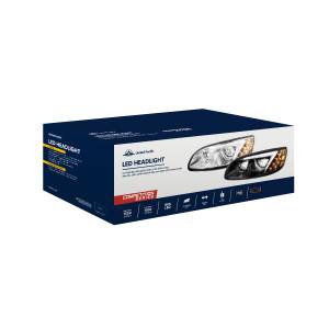 UNITED PACIFIC - UNITED PACIFIC - 35884 - FARO LED CROMADO PARA PETERBILT 386 (2005-2015) Y 387 (1999-2010) - PASAJERO - Image 7