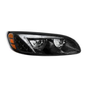 UNITED PACIFIC - UNITED PACIFIC - 35886 - FARO LED NEGRO PARA PETERBILT 386 (2005-2015) Y 387 (1999-2010) - PASAJERO - Image 2