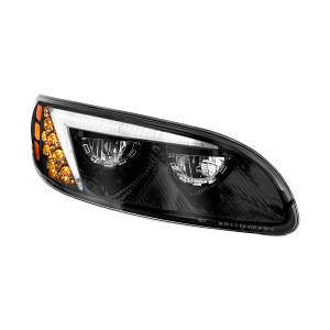 UNITED PACIFIC - UNITED PACIFIC - 35886 - FARO LED NEGRO PARA PETERBILT 386 (2005-2015) Y 387 (1999-2010) - PASAJERO - Image 3