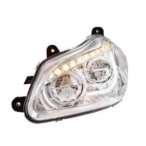 UNITED PACIFIC - UNITED PACIFIC - 35889 - FARO CROMADO DE 45 LED DE ALTA POTENCIA CON SEÑAL DE GIRO SECUENCIAL PARA EL CONDUCTOR KENWORTH T680 2013-2021 - Image 3