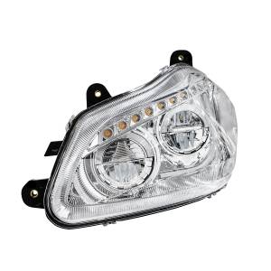 UNITED PACIFIC - UNITED PACIFIC - 35889 - FARO CROMADO DE 45 LED DE ALTA POTENCIA CON SEÑAL DE GIRO SECUENCIAL PARA EL CONDUCTOR KENWORTH T680 2013-2021 - Image 4