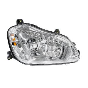 UNITED PACIFIC - UNITED PACIFIC - 35890 - FARO CROMADO DE 45 LED DE ALTA POTENCIA CON SEÑAL DE GIRO SECUENCIAL PARA KENWORTH T680-PASSENGER 2013-2021 - Image 2