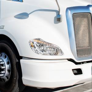 UNITED PACIFIC - UNITED PACIFIC - 35890 - FARO CROMADO DE 45 LED DE ALTA POTENCIA CON SEÑAL DE GIRO SECUENCIAL PARA KENWORTH T680-PASSENGER 2013-2021 - Image 6