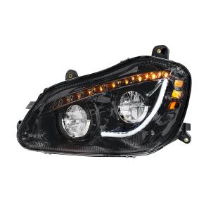UNITED PACIFIC - 35891 - FARO APAGADO DE 45 LED DE ALTA POTENCIA CON SEÑAL DE GIRO SECUENCIAL PARA EL CONDUCTOR KENWORTH T680 2013-2021