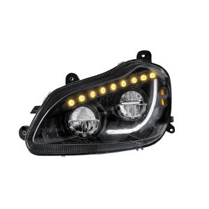 UNITED PACIFIC - UNITED PACIFIC - 35891 - FARO APAGADO DE 45 LED DE ALTA POTENCIA CON SEÑAL DE GIRO SECUENCIAL PARA EL CONDUCTOR KENWORTH T680 2013-2021 - Image 3