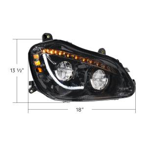UNITED PACIFIC - UNITED PACIFIC - 35892 - FARO APAGADO DE 45 LED DE ALTA POTENCIA CON SEÑAL DE GIRO SECUENCIAL PARA KENWORTH T680-PASSENGER 2013-2021 - Image 7