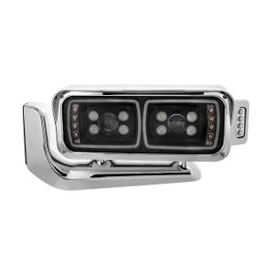 UNITED PACIFIC - UNITED PACIFIC - 35899 - CONJUNTO DE FAROS DE PROYECCIÓN "BLACKOUT" DE 10 LED DE ALTA POTENCIA CON BRAZO DE MONTAJE Y POD LATERAL DE SEÑAL DE GIRO - LADO DEL CONDUCTOR - Image 2