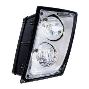 UNITED PACIFIC - UNITED PACIFIC - 35905 - 2 LUZ DE CONDUCCIÓN Y LUZ ANTINIEBLA LED CROMADAS DE ALTA POTENCIA PARA VOLVO VNL 2003-2017 - CONDUCTOR/IZQUIERDO - Image 3