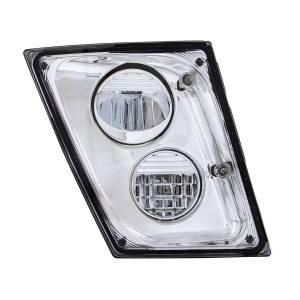 UNITED PACIFIC - UNITED PACIFIC - 35906 - 2 LUZ DE CONDUCCIÓN Y LUZ ANTINIEBLA LED CROMADAS DE ALTA POTENCIA PARA VOLVO VNL 2003-2017 - PASAJERO/DERECHO - Image 2