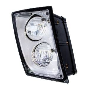 UNITED PACIFIC - UNITED PACIFIC - 35906 - 2 LUZ DE CONDUCCIÓN Y LUZ ANTINIEBLA LED CROMADAS DE ALTA POTENCIA PARA VOLVO VNL 2003-2017 - PASAJERO/DERECHO - Image 3