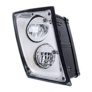 UNITED PACIFIC - UNITED PACIFIC - 35906 - 2 LUZ DE CONDUCCIÓN Y LUZ ANTINIEBLA LED CROMADAS DE ALTA POTENCIA PARA VOLVO VNL 2003-2017 - PASAJERO/DERECHO - Image 4