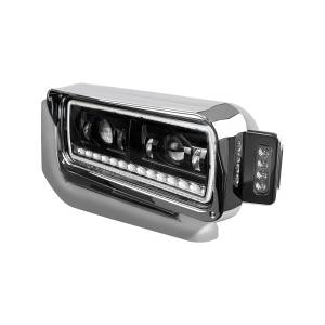 UNITED PACIFIC - UNITED PACIFIC - 35913 - CONJUNTO DE FARO DE PROYECCIÓN NEGRO LED DE ALTA POTENCIA CON BRAZO DE MONTAJE Y SEÑAL DE GIRO - CONDUCTOR - Image 4