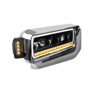 UNITED PACIFIC - UNITED PACIFIC - 35914 - CONJUNTO DE FARO DE PROYECCIÓN NEGRO LED DE ALTA POTENCIA CON BRAZO DE MONTAJE Y SEÑAL DE GIRO - PASAJERO - Image 3