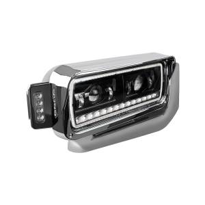 UNITED PACIFIC - UNITED PACIFIC - 35914 - CONJUNTO DE FARO DE PROYECCIÓN NEGRO LED DE ALTA POTENCIA CON BRAZO DE MONTAJE Y SEÑAL DE GIRO - PASAJERO - Image 4