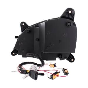 UNITED PACIFIC - UNITED PACIFIC - 35918 - FARO LED NEGRO CON INTERMITENTE LED SECUENCIAL PARA PETERBILT 579 (2012-21) Y 587 (2010-16) - PASAJERO - Image 5