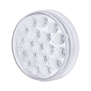 UNITED PACIFIC - UNITED PACIFIC - 35954 - LUZ FURY DOBLE REDONDA DE 19 LED DE 4" (SEÑAL DE GIRO) - LED ÁMBAR Y BLANCO/LENTE TRANSPARENTE - Image 8