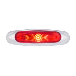 UNITED PACIFIC - UNITED PACIFIC - 35996 - LUZ VIPEREYE DE 3 LED DE 5-3/4" DE ANCHO (LIQUIDACIÓN/MARCADOR) - LED ROJO/LENTE ROJA - Image 2