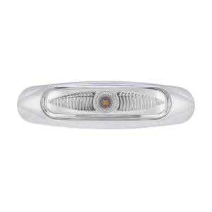 UNITED PACIFIC - 35997 - LUZ VIPEREYE DE 3 LED DE 5-3/4" DE ANCHO (LIQUIDACIÓN/MARCADOR) - LED ÁMBAR/LENTE TRANSPARENTE