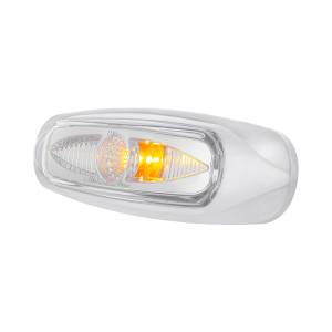 UNITED PACIFIC - UNITED PACIFIC - 35997 - LUZ VIPEREYE DE 3 LED DE 5-3/4" DE ANCHO (LIQUIDACIÓN/MARCADOR) - LED ÁMBAR/LENTE TRANSPARENTE - Image 4