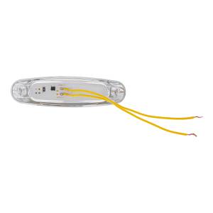 UNITED PACIFIC - UNITED PACIFIC - 35997 - LUZ VIPEREYE DE 3 LED DE 5-3/4" DE ANCHO (LIQUIDACIÓN/MARCADOR) - LED ÁMBAR/LENTE TRANSPARENTE - Image 5