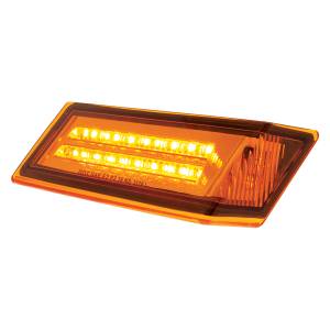 UNITED PACIFIC - UNITED PACIFIC - 36001 - LUZ DE SEÑAL DE GIRO SECUENCIAL DE 35 LED PARA FREIGHTLINER CASCADIA 2018-2024 - PASAJERO - LED ÁMBAR/LENTE ÁMBAR - Image 3