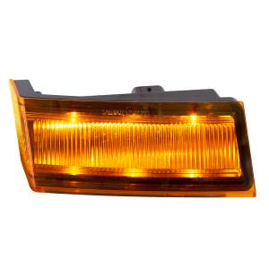 UNITED PACIFIC - 36007 - LUZ DE SEÑAL DE GIRO ÁMBAR DE 6 LED PARA FREIGHTLINER CASCADIA 2018-2024 - PASAJERO - SERIE DE COMPETENCIA