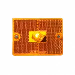 UNITED PACIFIC - UNITED PACIFIC - 36008 - LUZ RECTANGULAR (LIQUIDACIÓN/MARCADOR) CON LENTE REFLEX - LENTE ÁMBAR - Image 1