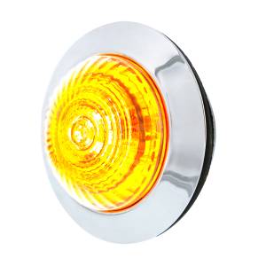 UNITED PACIFIC - UNITED PACIFIC - 36035 - LUZ DE FUNCIÓN DOBLE DE 6 LED DE 1-1/4" (LIQUIDACIÓN/MARCADOR) - LED ÁMBAR/LENTE ÁMBAR - Image 3