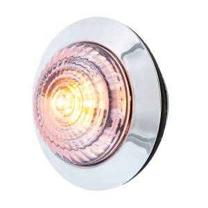 UNITED PACIFIC - UNITED PACIFIC - 36037 - LUZ DE FUNCIÓN DOBLE DE 6 LED DE 1-1/4" (LIQUIDACIÓN/MARCADOR) - LED ÁMBAR/LENTE TRANSPARENTE - Image 3